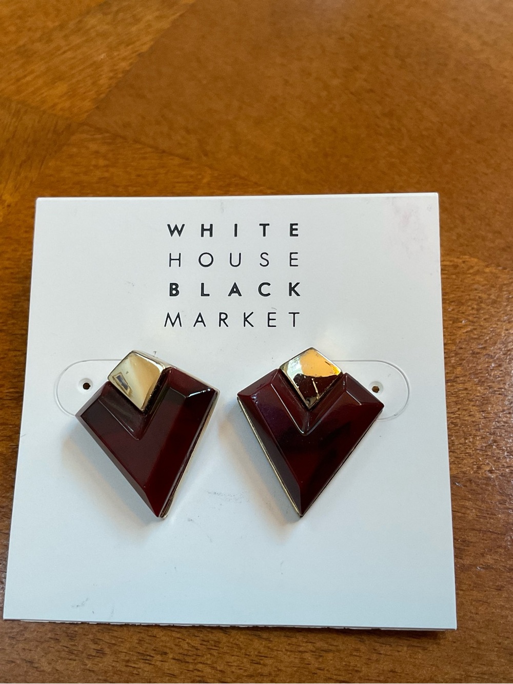 White House Earrings NWT